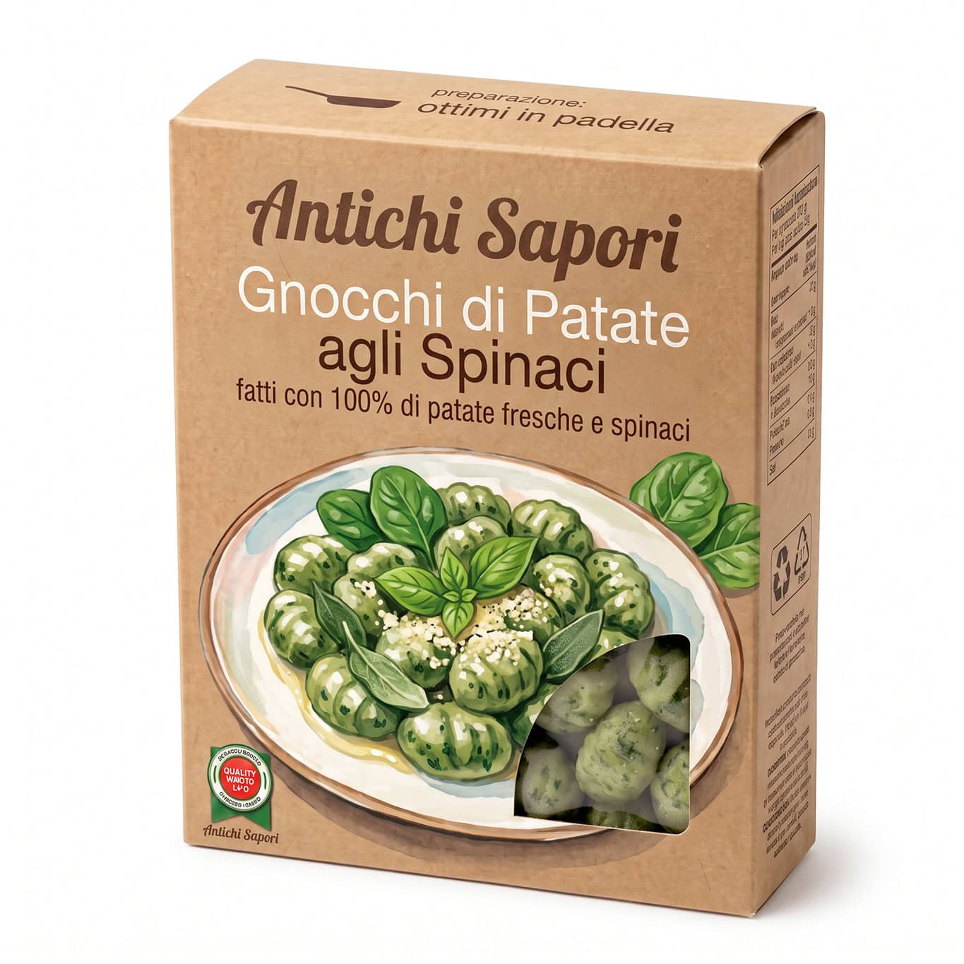 Scatola con finestra