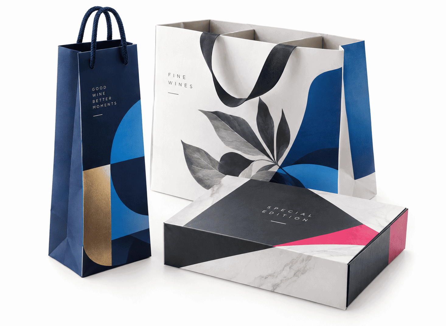 borsette, packaging, scatole personalizzate